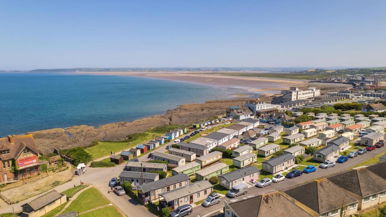 'Hartland Caravan' With Sea Views Bideford Exteriör bild