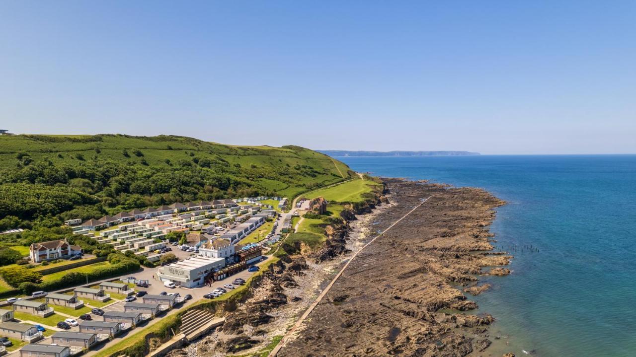 'Hartland Caravan' With Sea Views Bideford Exteriör bild